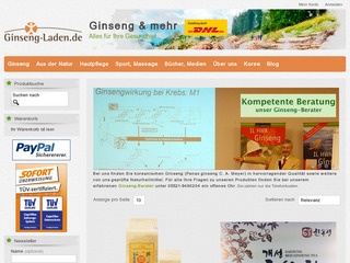 Ginseng-Laden.de - Gütesiegel, Bewertungen, Erfahrungen Ginseng-Laden.de - Gütesiegel, Bewertungen, Erfahrungen