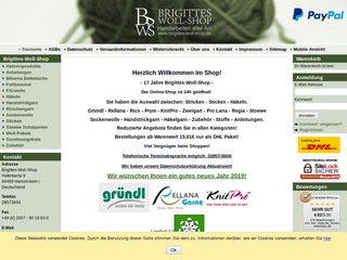 Brigittes-Woll-Shop - Gütesiegel, Bewertungen, Erfahrungen Brigittes-Woll-Shop - Gütesiegel, Bewertungen, Erfahrungen